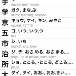 All the kanji contained in your address should automatically appear.
