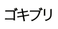 KanjiBox gokiburi